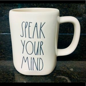 RAE DUNN-Speak Your Mind Mug ☕️